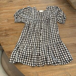 Cotton On Gingham Dress Sz 7